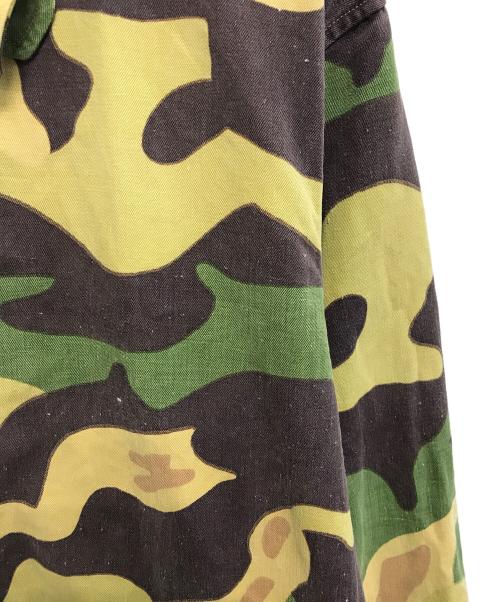 VINTAGE MILITARY（ヴィンテージ ミリタリー）VINTAGE MILITARY (ヴィンテージ ミリタリー) サラマンダーカモ柄ジャケット グリーン サイズ:不明の古着・服飾アイテム