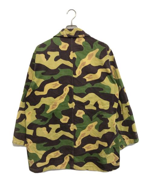 VINTAGE MILITARY（ヴィンテージ ミリタリー）VINTAGE MILITARY (ヴィンテージ ミリタリー) サラマンダーカモ柄ジャケット グリーン サイズ:不明の古着・服飾アイテム