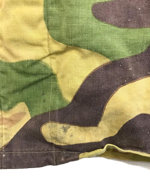 VINTAGE MILITARY（ヴィンテージ ミリタリー）VINTAGE MILITARY (ヴィンテージ ミリタリー) サラマンダーカモ柄ジャケット グリーン サイズ:不明の古着・服飾アイテム