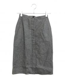 COMME des GARCONS（コムデギャルソン）の古着「80's ウールスカート」｜グレー