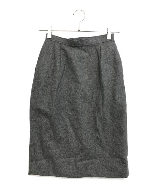 COMME des GARCONS（コムデギャルソン）COMME des GARCONS (コムデギャルソン) 80's ウールスカート グレー サイズ:表記なしの古着・服飾アイテム
