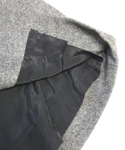 COMME des GARCONS（コムデギャルソン）COMME des GARCONS (コムデギャルソン) 80's ウールスカート グレー サイズ:表記なしの古着・服飾アイテム