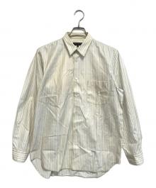 COMME des GARCONS HOMME PLUS（コムデギャルソンオムプリュス）の古着「ストライプシャツ」｜ホワイト