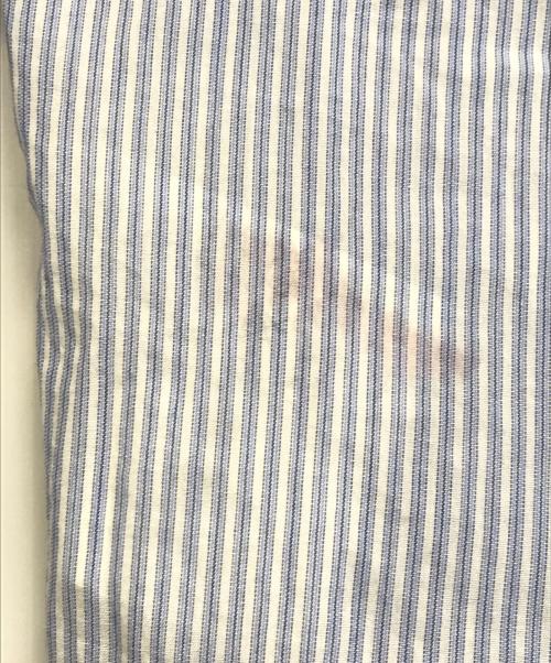 COMME des GARCONS SHIRT（コムデギャルソンシャツ）COMME des GARCONS SHIRT (コムデギャルソンシャツ) ストライプシャツ ブルー サイズ:Sの古着・服飾アイテム