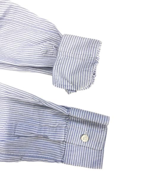 COMME des GARCONS SHIRT（コムデギャルソンシャツ）COMME des GARCONS SHIRT (コムデギャルソンシャツ) ストライプシャツ ブルー サイズ:Sの古着・服飾アイテム