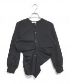 COMME des GARCONSコムデギャルソン）の古着「90's 変形カーディガン」｜ブラック