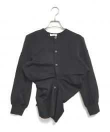 COMME des GARCONS（コムデギャルソン）の古着「90's 変形カーディガン」｜ブラック