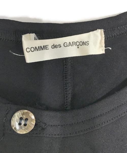 COMME des GARCONS（コムデギャルソン）COMME des GARCONS (コムデギャルソン) 90's 変形カーディガン ブラック サイズ:表記なしの古着・服飾アイテム