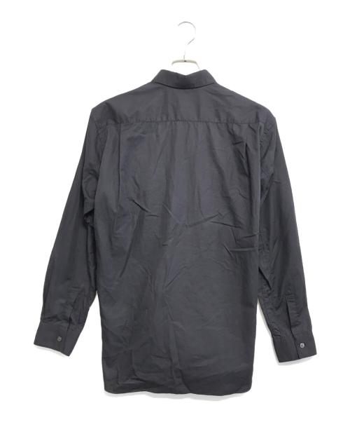 COMME des GARCONS SHIRT（コムデギャルソンシャツ）COMME des GARCONS SHIRT (コムデギャルソンシャツ) ベルトデザインシャツ ブラック サイズ:Sの古着・服飾アイテム