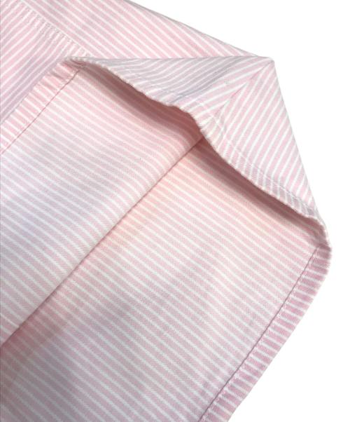 MIU MIU（ミュウミュウ）MIU MIU (ミュウミュウ) ストライプミニスカート ピンク サイズ:38の古着・服飾アイテム