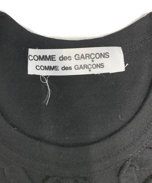COMME des GARCONS COMME des GARCONS（コムデギャルソン コムデギャルソン）COMME des GARCONS COMME des GARCONS (コムデギャルソン コムデギャルソン) ニット ブラック サイズ:SSの古着・服飾アイテム