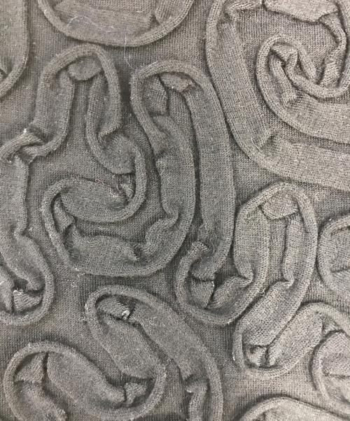 COMME des GARCONS COMME des GARCONS（コムデギャルソン コムデギャルソン）COMME des GARCONS COMME des GARCONS (コムデギャルソン コムデギャルソン) ニット ブラック サイズ:SSの古着・服飾アイテム