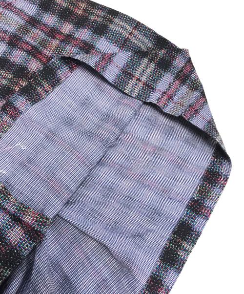 COMME des GARCONS HOMME（コムデギャルソン オム）COMME des GARCONS HOMME (コムデギャルソン オム) 異素材切替S/Sシャツ ブルー サイズ:表記なしの古着・服飾アイテム