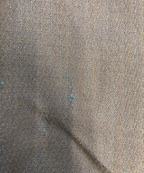 COMME des GARCONS HOMME PLUS（コムデギャルソンオムプリュス）COMME des GARCONS HOMME PLUS (コムデギャルソンオムプリュス) バイカラージャケット ブラウン×グリーン サイズ:Mの古着・服飾アイテム