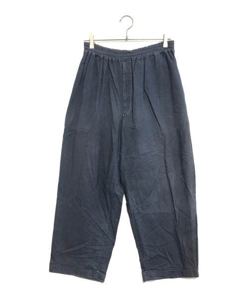 COMME des GARCONS HOMME PLUS（コムデギャルソンオムプリュス）COMME des GARCONS HOMME PLUS (コムデギャルソンオムプリュス) 製品染めイージーパンツ ネイビー サイズ:Sの古着・服飾アイテム