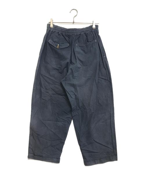 COMME des GARCONS HOMME PLUS（コムデギャルソンオムプリュス）COMME des GARCONS HOMME PLUS (コムデギャルソンオムプリュス) 製品染めイージーパンツ ネイビー サイズ:Sの古着・服飾アイテム