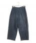 COMME des GARCONS HOMME PLUS（コムデギャルソンオムプリュス）の古着「製品染めイージーパンツ」｜ネイビー