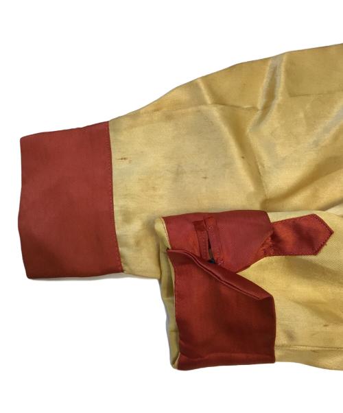 VINTAGE（ヴィンテージ）VINTAGE (ヴィンテージ) スカシャツ オレンジ×イエロー サイズ:表記なしの古着・服飾アイテム