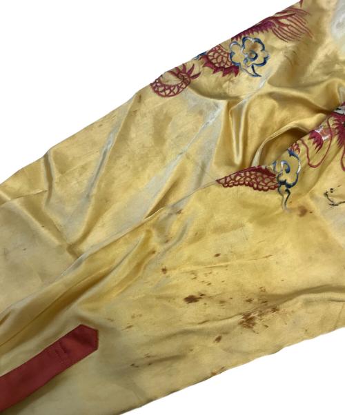 VINTAGE（ヴィンテージ）VINTAGE (ヴィンテージ) スカシャツ オレンジ×イエロー サイズ:表記なしの古着・服飾アイテム