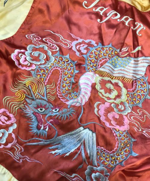 VINTAGE（ヴィンテージ）VINTAGE (ヴィンテージ) スカシャツ オレンジ×イエロー サイズ:表記なしの古着・服飾アイテム