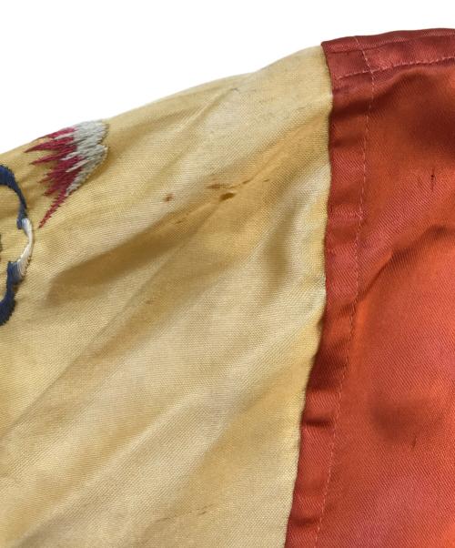 VINTAGE（ヴィンテージ）VINTAGE (ヴィンテージ) スカシャツ オレンジ×イエロー サイズ:表記なしの古着・服飾アイテム