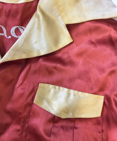 VINTAGE（ヴィンテージ）VINTAGE (ヴィンテージ) スカシャツ オレンジ×イエロー サイズ:表記なしの古着・服飾アイテム