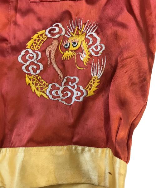 VINTAGE（ヴィンテージ）VINTAGE (ヴィンテージ) スカシャツ オレンジ×イエロー サイズ:表記なしの古着・服飾アイテム