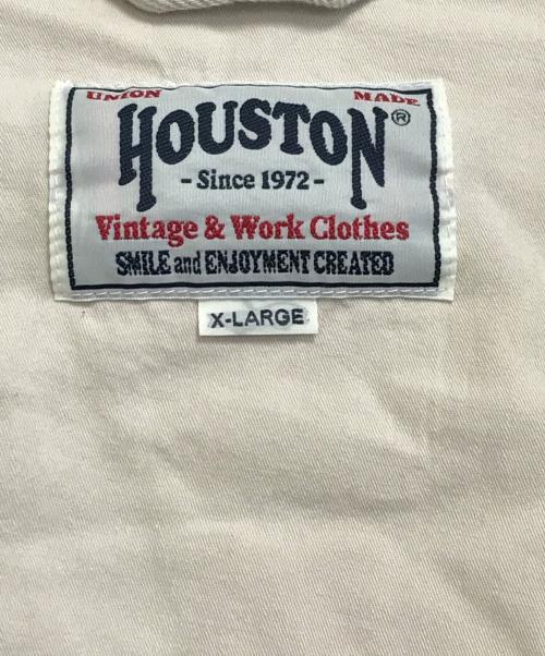 HOUSTON（ヒューストン）HOUSTON (ヒューストン) べトジャン ホワイト サイズ:XLの古着・服飾アイテム