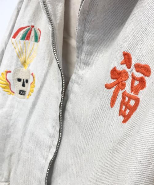 HOUSTON（ヒューストン）HOUSTON (ヒューストン) べトジャン ホワイト サイズ:XLの古着・服飾アイテム