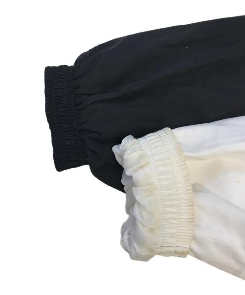 adidas（アディダス）adidas (アディダス) ナイロンジャケット ブラック×ホワイト サイズ:Mの古着・服飾アイテム