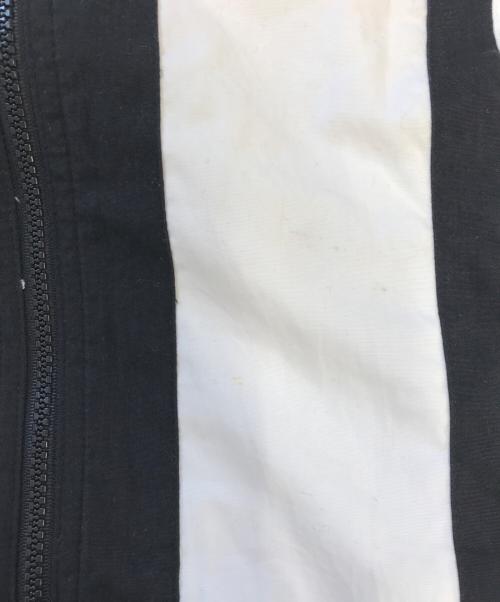 adidas（アディダス）adidas (アディダス) ナイロンジャケット ブラック×ホワイト サイズ:Mの古着・服飾アイテム