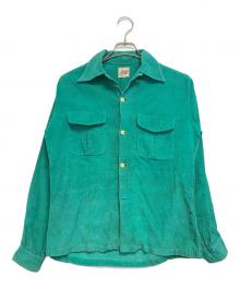 Airman（エアーマン）の古着「コーデュロイシャツ」｜グリーン