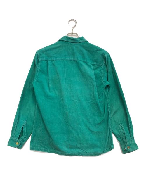 Airman（エアーマン）Airman (エアーマン) コーデュロイシャツ グリーン サイズ:Sの古着・服飾アイテム