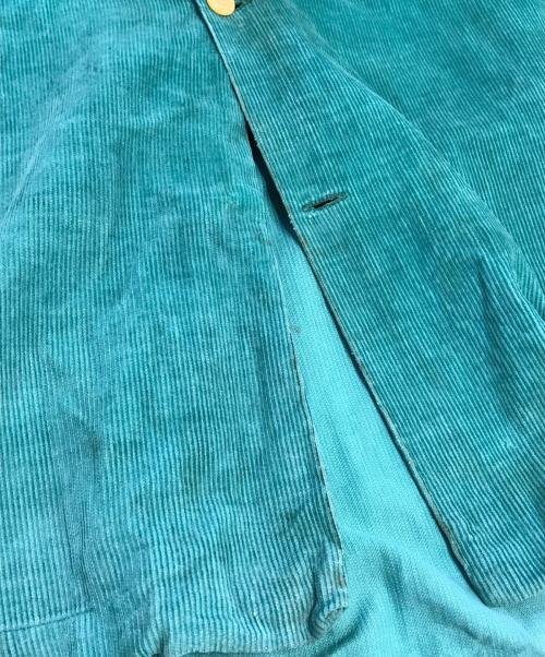 Airman（エアーマン）Airman (エアーマン) コーデュロイシャツ グリーン サイズ:Sの古着・服飾アイテム