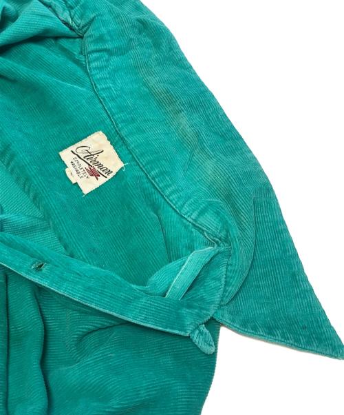 Airman（エアーマン）Airman (エアーマン) コーデュロイシャツ グリーン サイズ:Sの古着・服飾アイテム