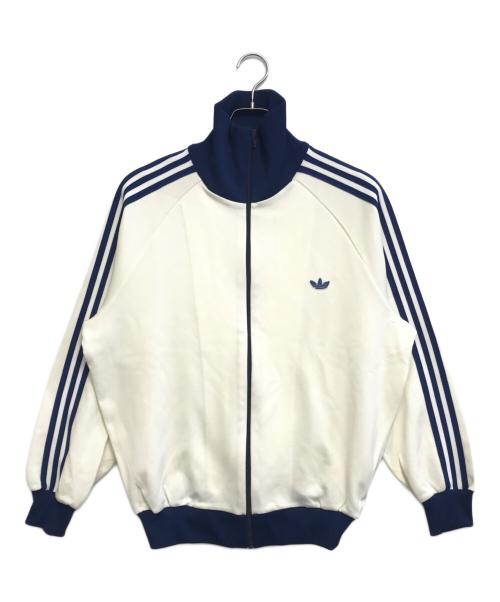 adidas（アディダス）adidas (アディダス) トラックジャケット ホワイト サイズ:5号の古着・服飾アイテム