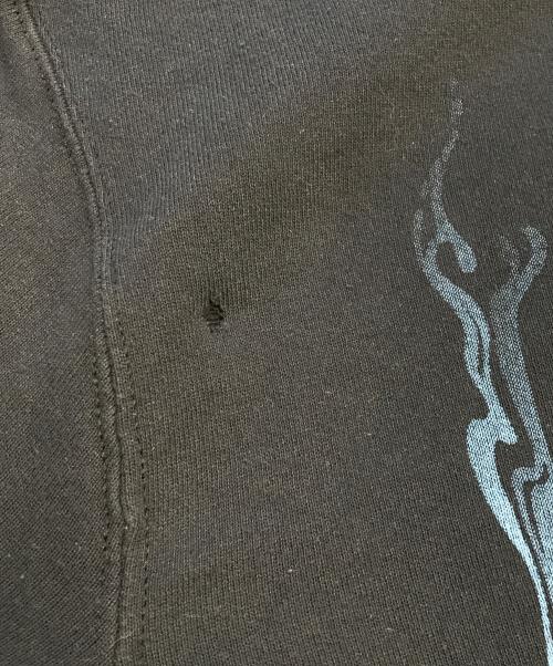 FRUIT OF THE LOOM（フルーツオブザルーム）FRUIT OF THE LOOM (フルーツオブザルーム) プリントスウェット ブラック サイズ:Ｍの古着・服飾アイテム