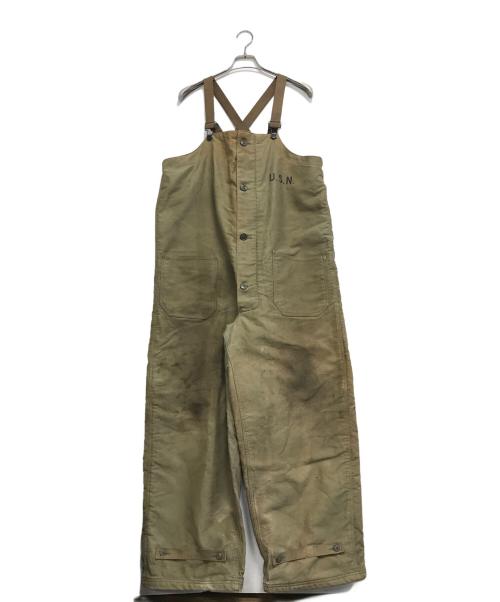 U'S NAVY（アメリカ海軍）U'S NAVY (アメリカ海軍) N-1 デッキパンツ カーキ サイズ:SIZE Lの古着・服飾アイテム