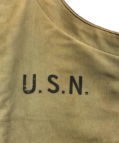 U'S NAVY（アメリカ海軍）U'S NAVY (アメリカ海軍) N-1 デッキパンツ カーキ サイズ:SIZE Lの古着・服飾アイテム