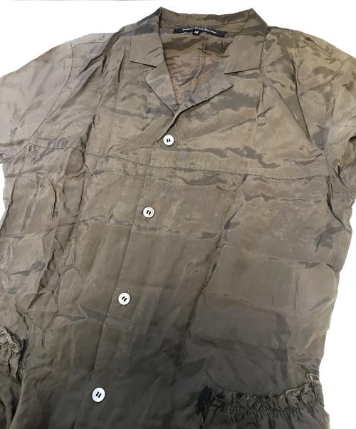 tricot COMME des GARCONS（トリココムデギャルソン）tricot COMME des GARCONS (トリココムデギャルソン) 装飾シャツワンピース オリーブ サイズ:Mの古着・服飾アイテム