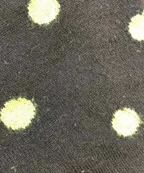 COMME des GARCONS HOMME DEUX（コムデギャルソン オム ドゥ）COMME des GARCONS HOMME DEUX (コムデギャルソン オム ドゥ) ドット柄ニット ブラック サイズ:Ｍの古着・服飾アイテム