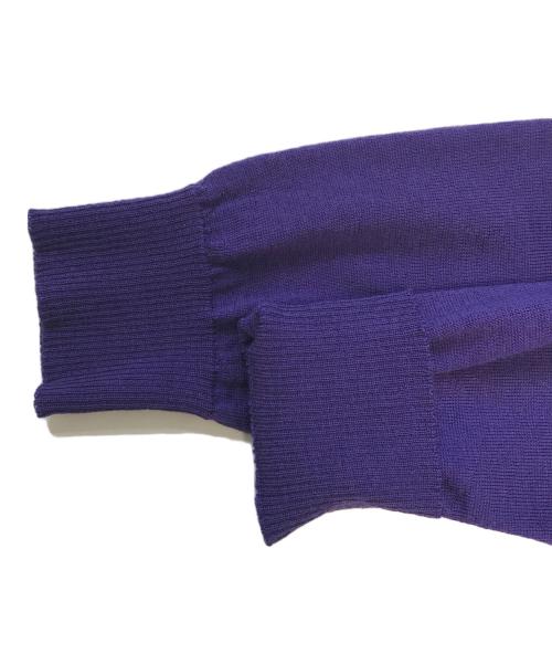 tricot COMME des GARCONS（トリココムデギャルソン）tricot COMME des GARCONS (トリココムデギャルソン) ニットカーディガン パープル サイズ:表記なしの古着・服飾アイテム