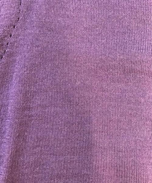 tricot COMME des GARCONS（トリココムデギャルソン）tricot COMME des GARCONS (トリココムデギャルソン) ニットカーディガン パープル サイズ:表記なしの古着・服飾アイテム