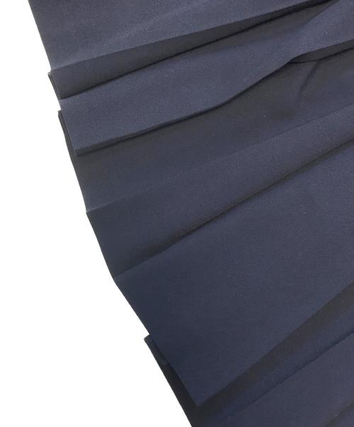 ROBE DE CHAMBRE COMME DES GARCONS（ローブドシャンブル コムデギャルソン）ROBE DE CHAMBRE COMME DES GARCONS (ローブドシャンブル コムデギャルソン) サイドラインプリーツスカート ネイビー サイズ:Ｍの古着・服飾アイテム