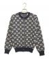 COMME des GARCONS（コムデギャルソン）の古着「80's 雪柄ニットカーディガン」｜ネイビー