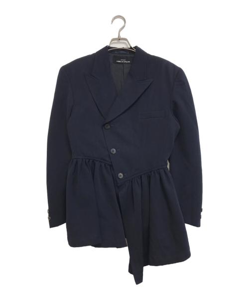 tricot COMME des GARCONS（トリココムデギャルソン）tricot COMME des GARCONS (トリココムデギャルソン) 80's 変形ジャケット ネイビー サイズ:表記なしの古着・服飾アイテム