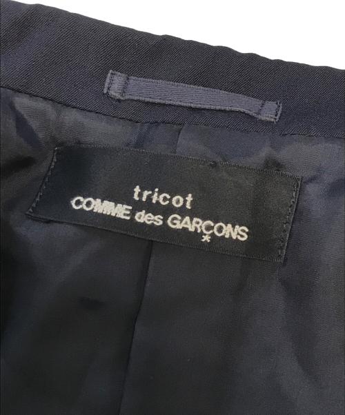 tricot COMME des GARCONS（トリココムデギャルソン）tricot COMME des GARCONS (トリココムデギャルソン) 80's 変形ジャケット ネイビー サイズ:表記なしの古着・服飾アイテム