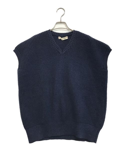 COMME des GARCONS（コムデギャルソン）COMME des GARCONS (コムデギャルソン) 80's ニットベスト ネイビー サイズ:表記なしの古着・服飾アイテム