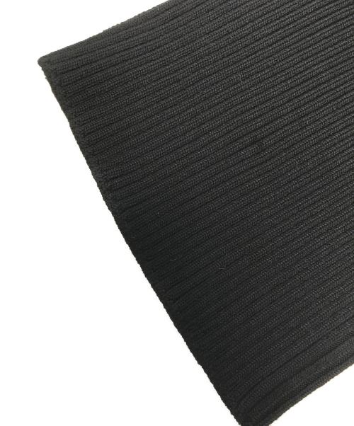 PRADA（プラダ）PRADA (プラダ) スリムフィットリブニットスカート ブラック サイズ:36の古着・服飾アイテム