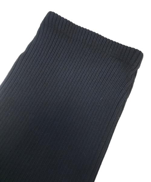 PRADA（プラダ）PRADA (プラダ) スリムフィットリブニットスカート ブラック サイズ:36の古着・服飾アイテム
